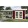 Weka Designhaus 126 B+ 5,90 x 3,00 m schwedenrot