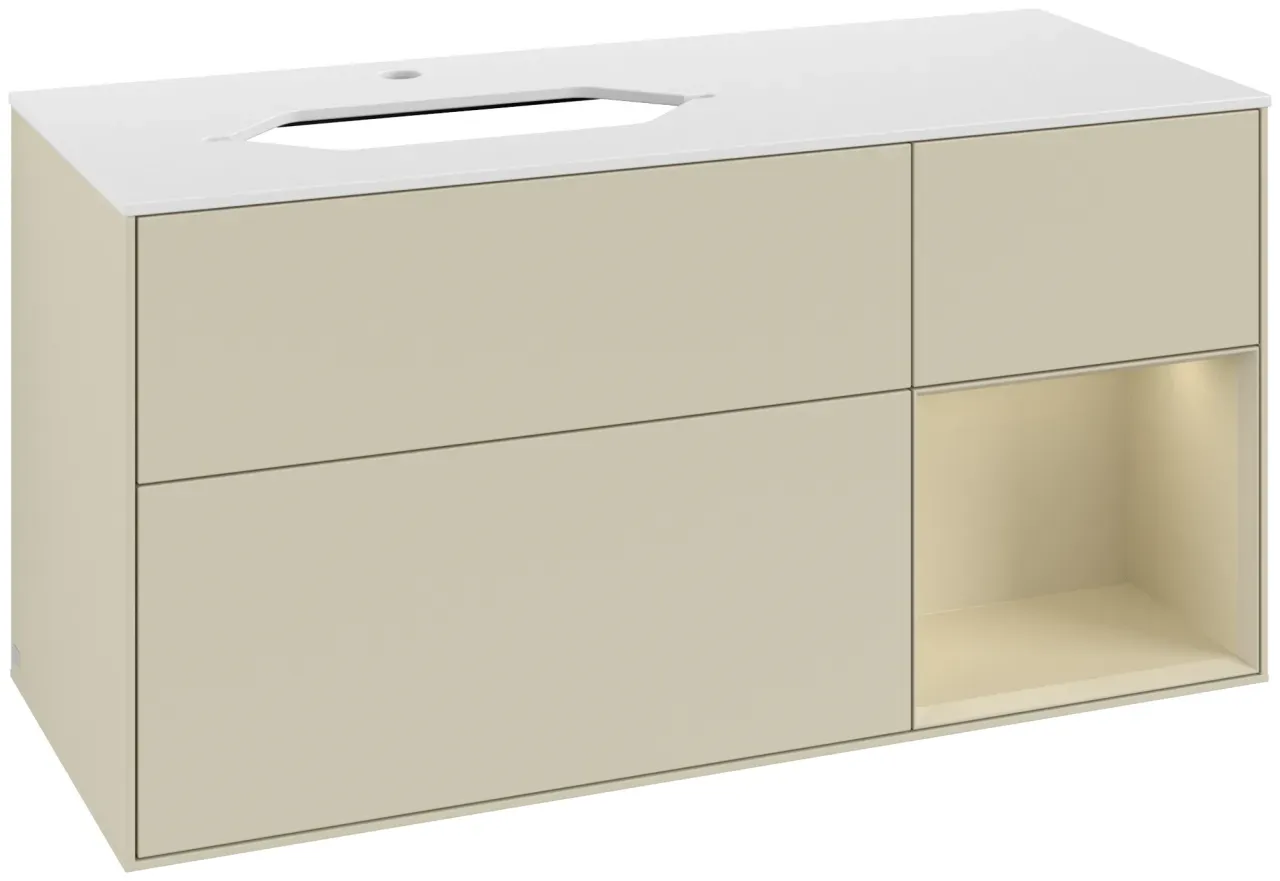 Villeroy & Boch Waschbeckenunterschrank Finion F28 1200x603x501mm m Bel FK/RE/AP: HJ/HJ/1 F281HJHJ