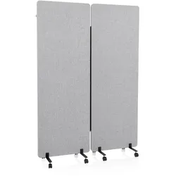 hjh OFFICE Trennwand FLEXMIUT 100 % PET + Polyester