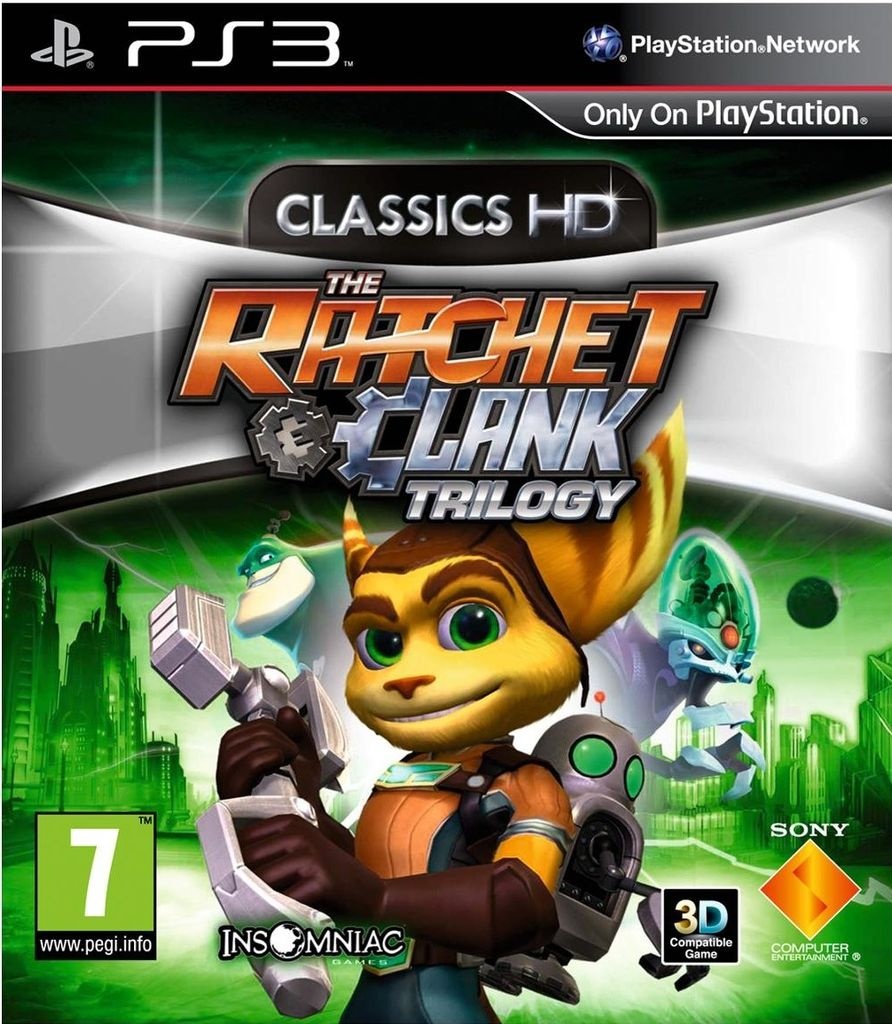 The Ratchet & Clank Trilogy: Classics HD (PS3) (UK IMPORT)