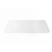 KAISER plastic® Bodenschutzmatte | Made-In-Germany | für Teppichboden | 115 x 135 cm | aus Polycarbonat