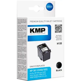 KMP kompatibel zu HP 301 schwarz (CH561EE)