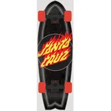 Santa Cruz Flame Dot Check Shark 8.8" Cruiser black Gr. Uni