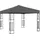 vidaXL Pavillon 3×3 m Anthrazit Stoff