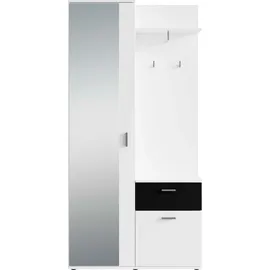 INOSIGN Jakob Kompaktgarderobe 97 x 30 x 195 weiß