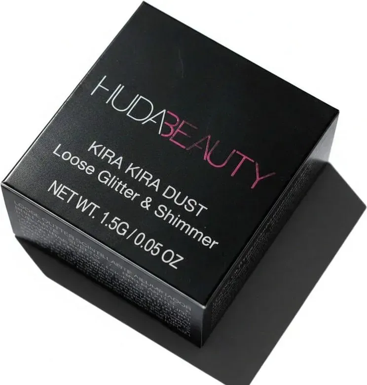 Huda Beauty Kira Kira Dust Loses Glitzer Lidschatten-Pigment Purple (Lila) 1.5g - Hochglänzendes Schimmerpuder für auffällige Augen Make-ups & Party-Looks