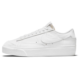 Nike Blazer Low Platform Damen white/white/white/black 42