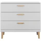 petits-meubles Kommode Kubi 100 x 90 cm Weiß