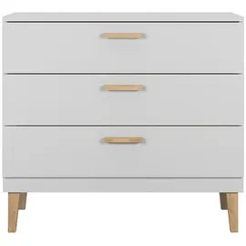 petits-meubles Kommode Kubi 100 x 90 cm Weiß