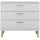 petits-meubles Kommode Kubi 100 x 90 cm Weiß