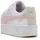 Puma Carina Street Lux Crafted Flowers Sneaker, White-Rose Quartz, 42 EU