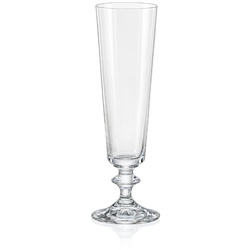 Crystalex Weinglas Sektgläser Bella Kristallglas 205 ml 6er Set Bohemia, Kristallglas, Kristallglas, Bohemia weiß