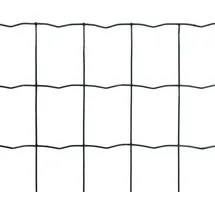 vidaXL Maschendrahtzaun 10 x 0,8 m grün