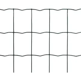vidaXL Maschendrahtzaun 10 x 0,8 m grün