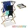 Relaxdays 7,4 m braun/schwarz