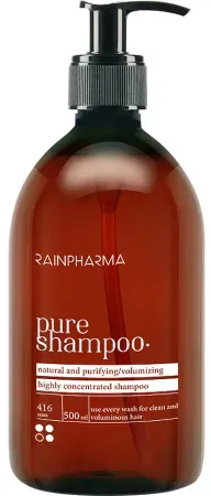 RainPharma Pure Shampoo Für Fettiges Haar Und Volumen Pumpflasche 500ml