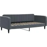 vidaXL Tagesbett 90 x 200 cm Dunkelgrau
