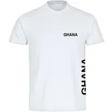 multifanshop Ghana T-Shirt 2023 Herren Weiß Gr. XXL