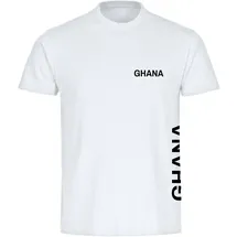 multifanshop Ghana T-Shirt 2023 Herren Weiß Gr. XXL