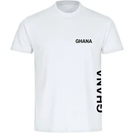 multifanshop Ghana T-Shirt 2023 Herren Weiß Gr. XXL