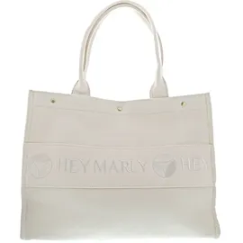 hey marly Signature Bag Shopper Leder/Canvas Beige