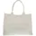 hey marly Signature Bag Shopper Leder/Canvas Beige