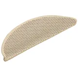 vidaXL Treppenmatten Selbstklebend Sisal-Look 15 Stk. 56x17x3 Berber