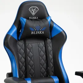 Trisens Harold Gaming Chair schwarz/blau