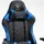 Trisens Harold Gaming Chair schwarz/blau