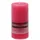 Stumpenkerzen Raureif Stumpenkerze 150 x 78 mm pink