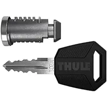 Thule Cylinder + Stahlschlüssel N202 für Dachträger Boxen Fahrradträger