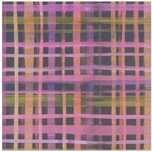 Livingwalls Anna D'Andrea Vliestapete 10,05 m x 0,53 m - Pink/Lila/Schwarz/Gelb - 782242