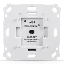 eQ-3 Homematic IP Dimmaktor für Markenschalter, Schaltaktor mit Dimmfunktion (143166A0)