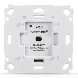 eQ-3 Homematic IP Dimmaktor für Markenschalter, Schaltaktor mit Dimmfunktion (143166A0)