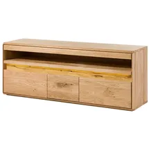 Massivmoebel24 CARDIFF TV-Board 165x44x63 cm Beige/Massivholz