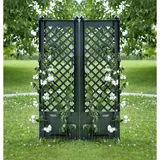 KHW Spalier mit Erdspieß 43 x 6 x 140 cm Grün