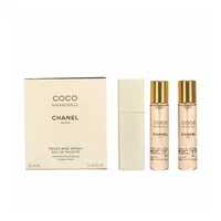 Chanel Coco Mademoiselle Eau de Toilette refillable 20 ml + Nachfüllung 2 x 20 ml Geschenkset