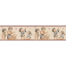 A.S. Creations A.S. Création Bordüre Only Borders 10 Borte 5,00 m x 0,17 m beige bunt Made in Germany 879325 8793-25