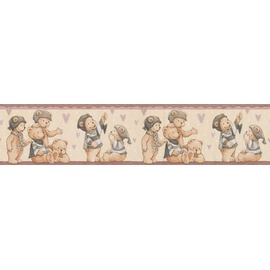 A.S. Creations A.S. Création Bordüre Only Borders 10 Borte 5,00 m x 0,17 m beige bunt Made in Germany 879325 8793-25