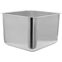 Rick & Jülich Spülbecken CNS 40x40x30cm - 1 1/2"