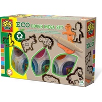SES Creative SES Eco Knete mega Set mit Werkzeug