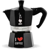 Bialetti Moka Express Lovers 3 Tassen schwarz