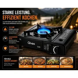 qivee Gaskocher Campingkocher Qivee