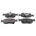 Mapco Bremsbelagsatz Scheibenbremse 6284