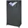 Wenko Kleiderschrank Deep Black 75 x 150 x 50 cm Schwarz