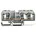WAGO GmbH amp Co KG 3-Leiter-Durchgangsklemme 284-993