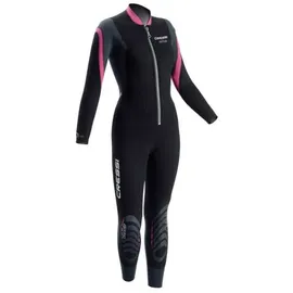 Cressi Neoprenanzug Lei Schwarz/Grau/Rosa L