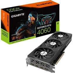 Gigabyte GeForce RTX 4060 GAMING OC 8G Grafikkarte - 8GB GDDR6, 2x HDMI, 2x DP