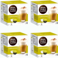 Nescafé DOLCE GUSTO Cappuccino Milchkaffee KaffeeKAPSEL 64 KAPSELN(32 Portionen)