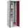 Californian Products Classic Plus Putzmittelschrank 60 x 50 x 185 cm rot/lichtgrau